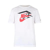t shirt nike unisex bambino bianco 1560756