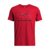 t shirt under armour uomo rosso 5772168