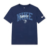 t shirt nike unisex bambino blu 220473