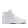 sneakers puma rebound v6 mid jr ragazzo bianco 8659989