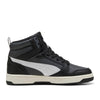 sneakers puma rebound v6 mid jr ragazzo nero 2323705