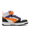 sneakers puma rebound v6 mid ac ps unisex bambino bianco 2924322