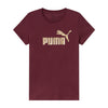 t shirt puma donna bordeaux 3834593