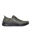 slip ins skechers go walk flex smooth motion uomo oliva 282607