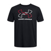 t shirt under armour uomo nero 9962972