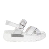 sandalo nerogiardini donna argento 9949617