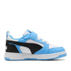 sneakers puma rebound v6 lo ac ps bambina celeste 3221801