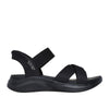sandalo skechers ultra flex 3 0 sandal never donna nero 8801950