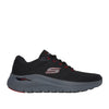 scarpa running skechers arch fit 2 0 uomo nero 3848579