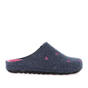 pantofola grunland a6 pila donna blu 4530720