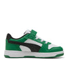 sneakers puma rebound slam lo ac ps unisex bambino verde 528861