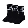 calze nike unisex bimbo nero 7379484