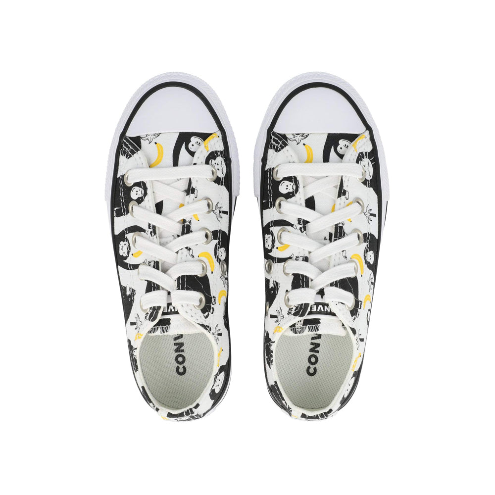 Sneakers Converse Chuck Taylor All Star ox Unisex Bambino - Bianco