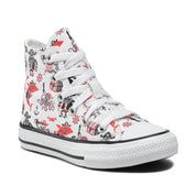 Sneakers Converse Ctas hi Bambina - Bianco