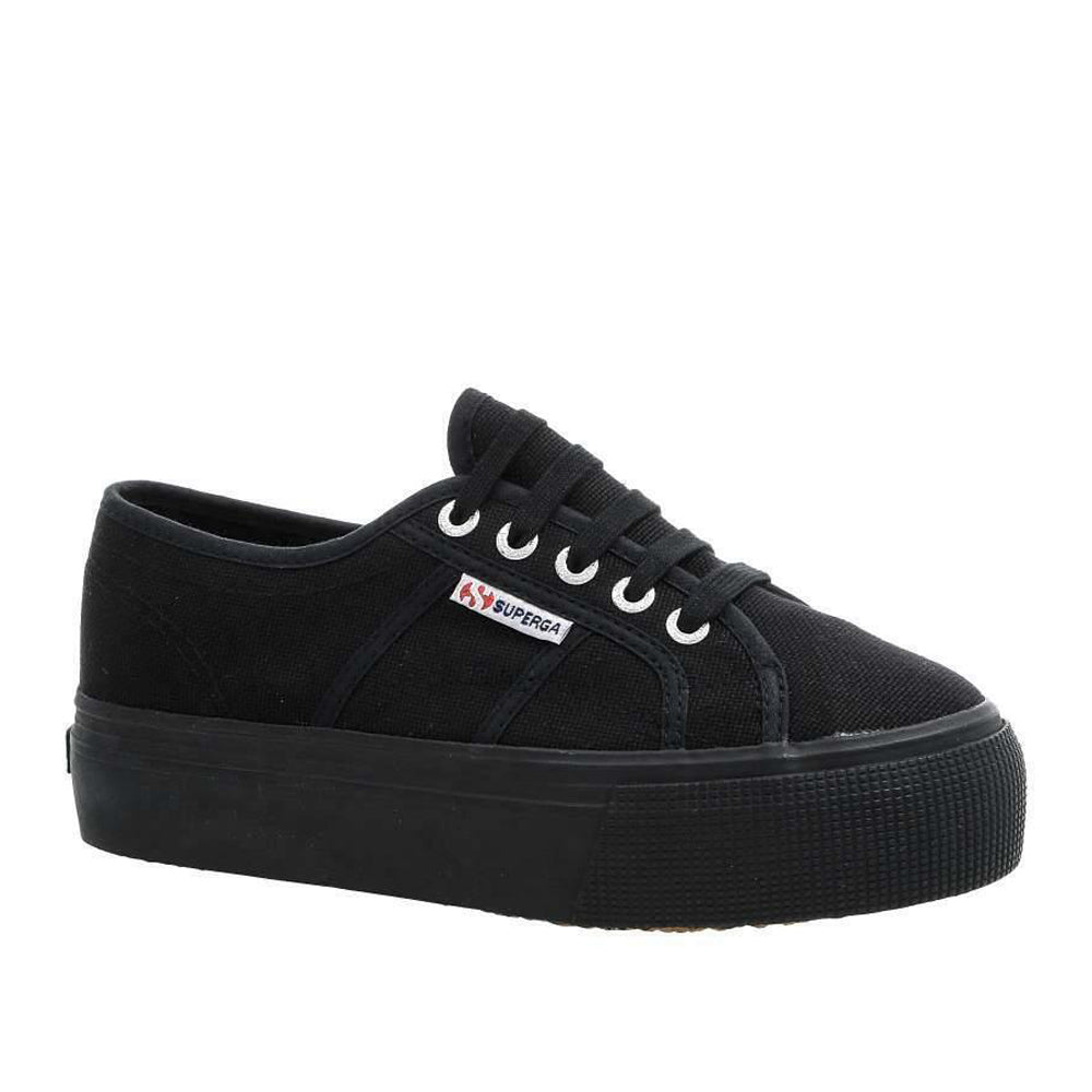 Sneakers Superga Platform Donna - Nero