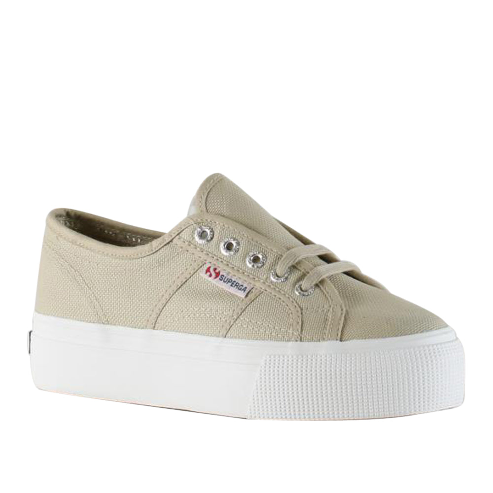 Sneakers Superga Platform Donna - Beige