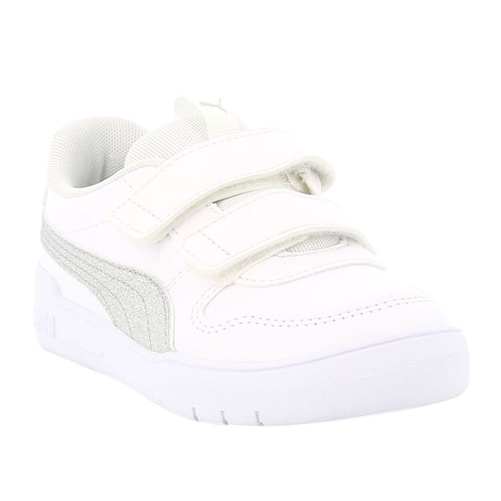 Sneakers Puma Multiflex Glitz Fs V ps Bimba - Bianco