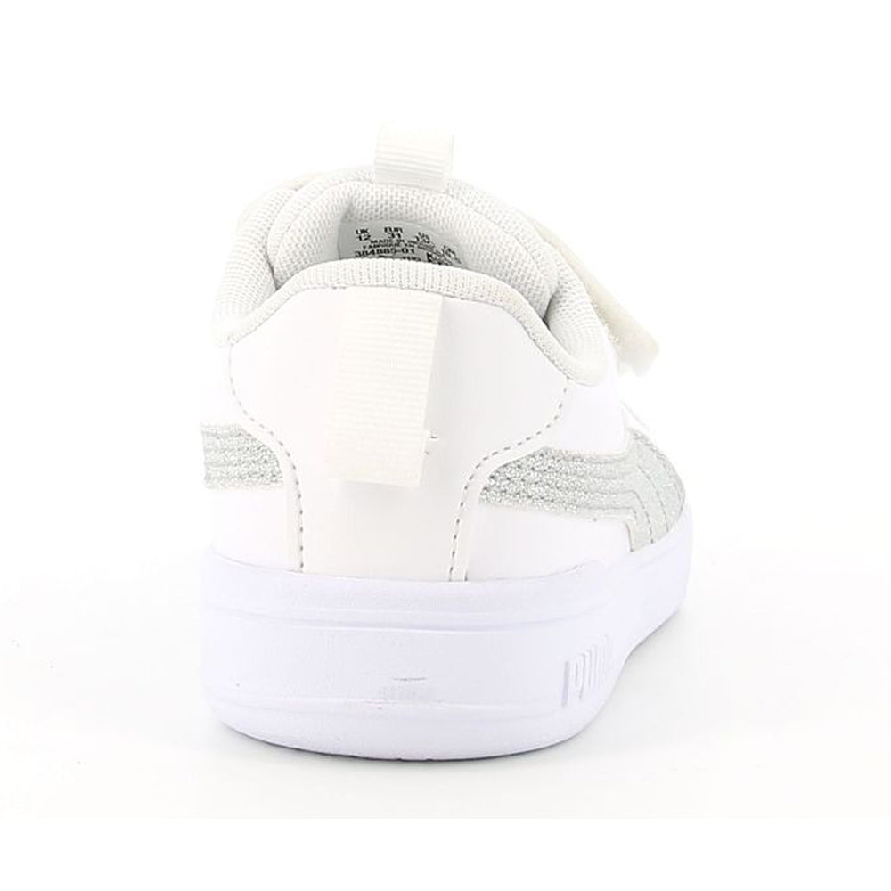 Sneakers Puma Multiflex Glitz Fs V ps Bimba - Bianco