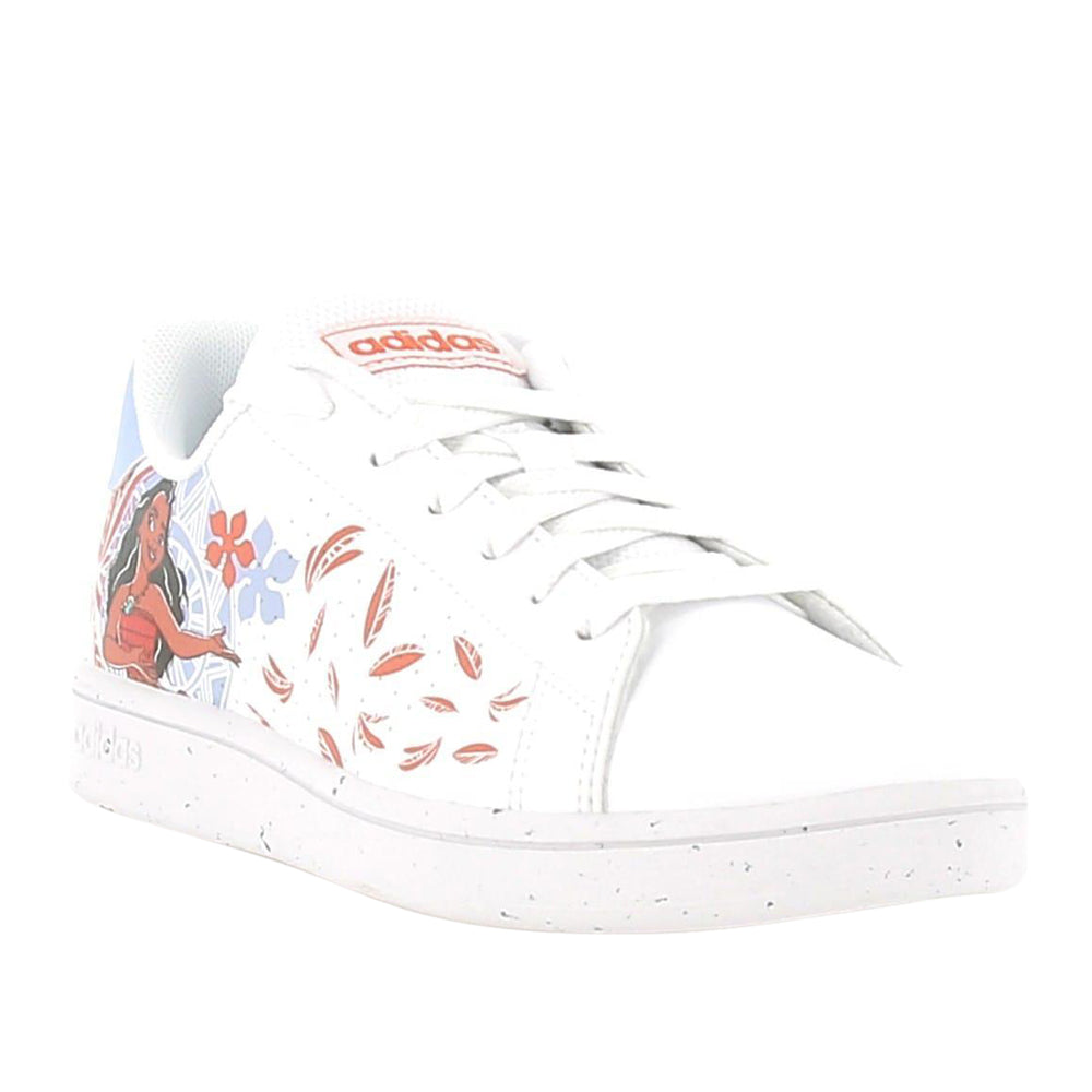 Sneakers Adidas Advantage Moana K Bambina - Bianco