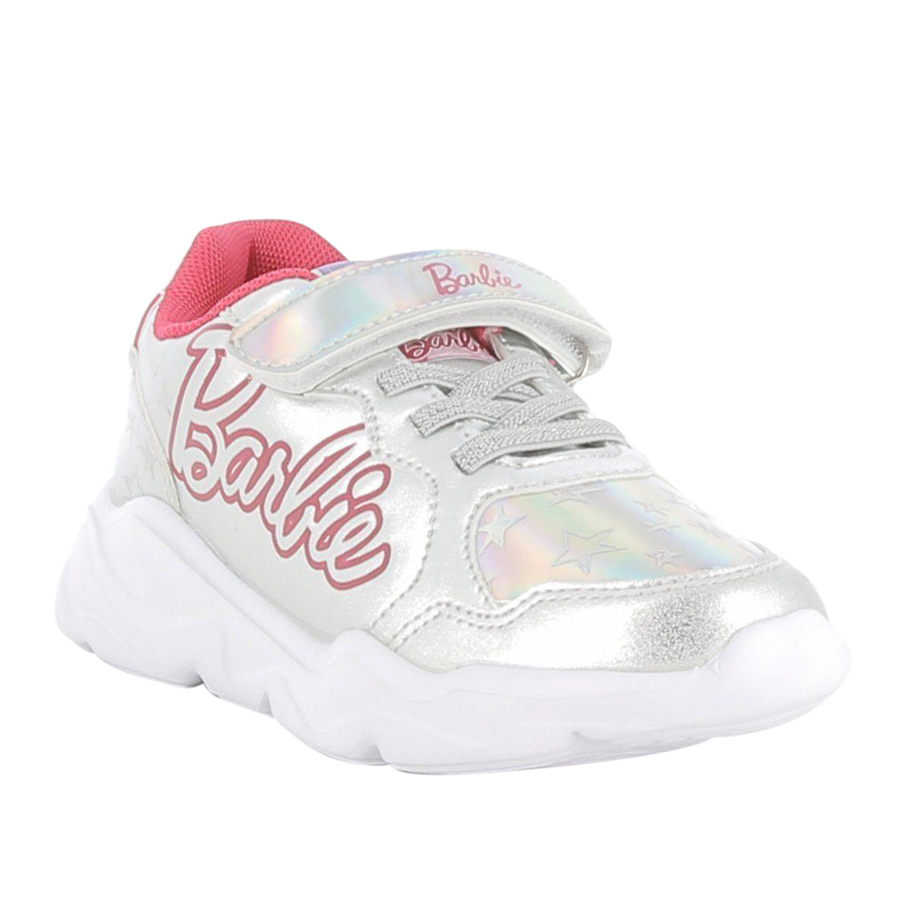 Sneakers Barbie Bambina - Argento