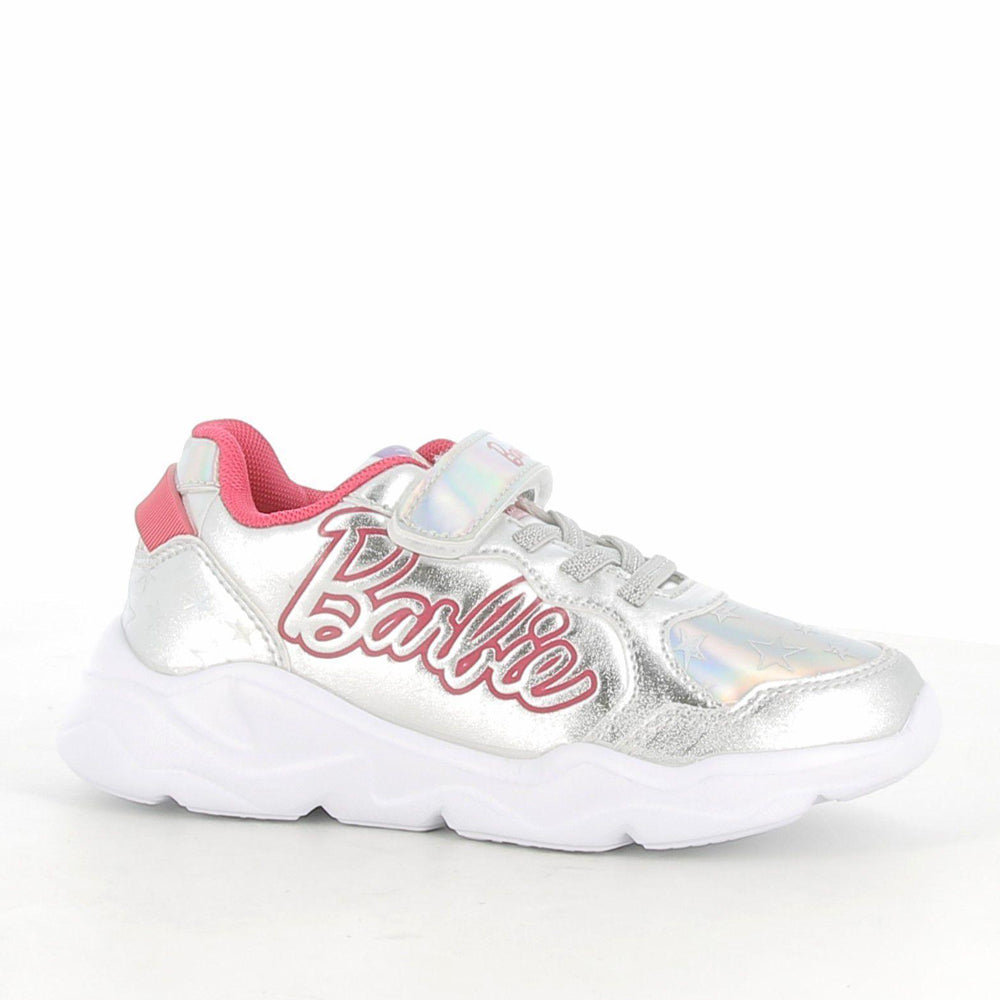 Sneakers Barbie Bambina - Argento