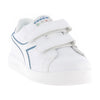 sneakers diadora game p ps bambino bianco 293558