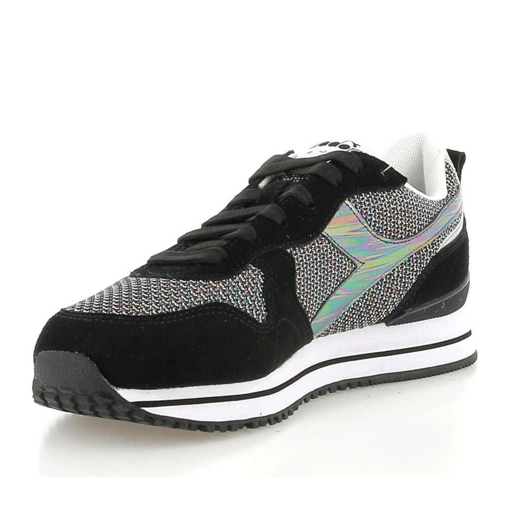 Sneakers Diadora Olympia Refrection Donna - Nero