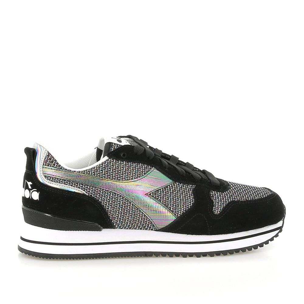 Sneakers Diadora Olympia Refrection Donna - Nero