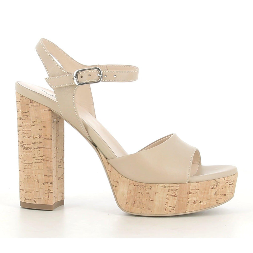 Sandalo NeroGiardini Donna - Beige