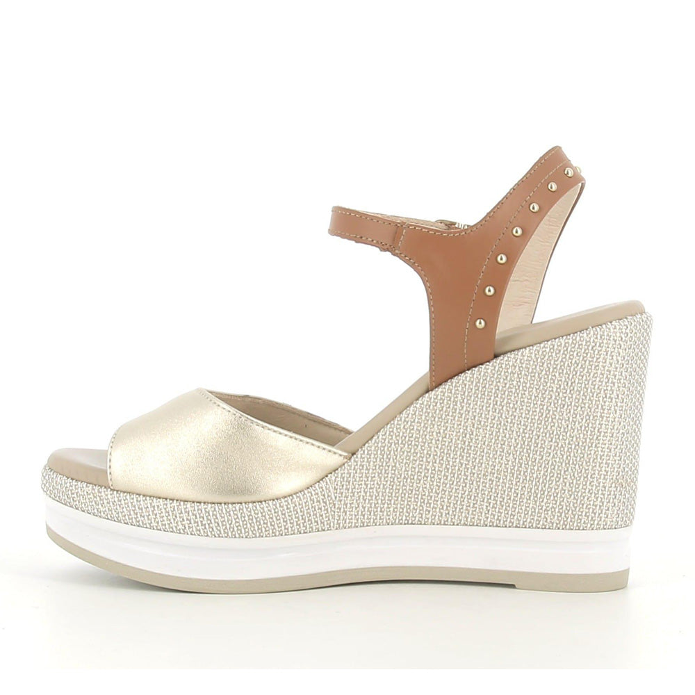 Sandalo NeroGiardini Donna - Beige