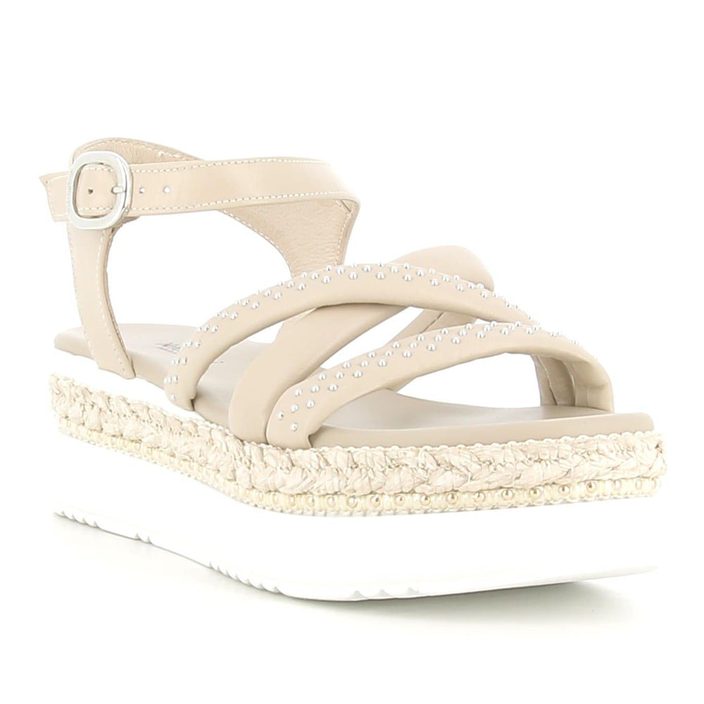 Sandalo NeroGiardini Donna - Beige