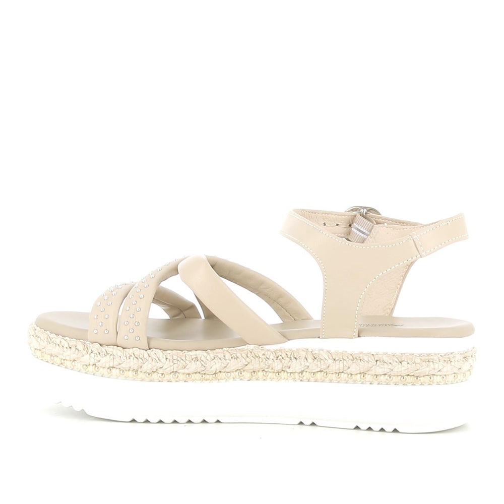 Sandalo NeroGiardini Donna - Beige