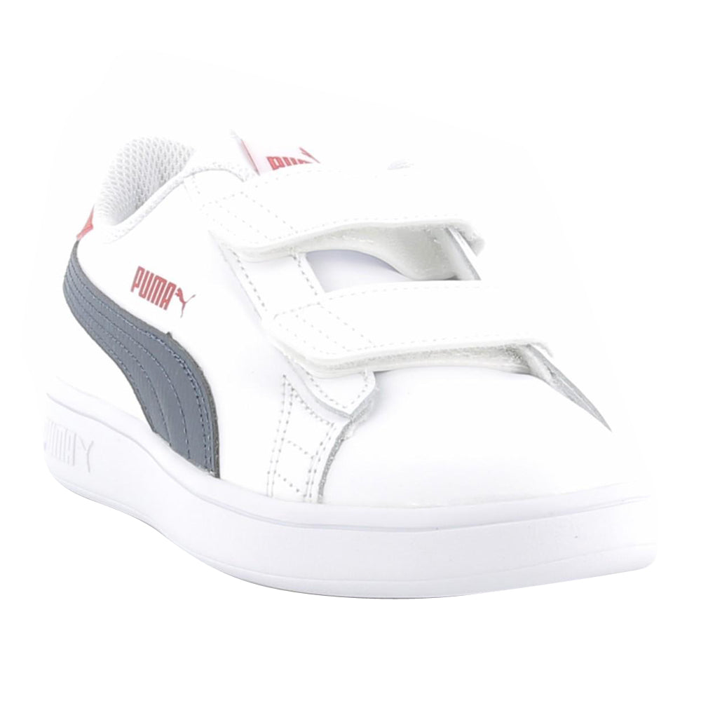 Sneakers Puma Smash V2 L V ps Bambino - Bianco