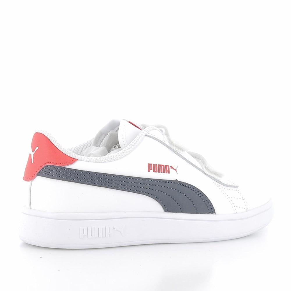 Sneakers Puma Smash V2 L V ps Bambino - Bianco