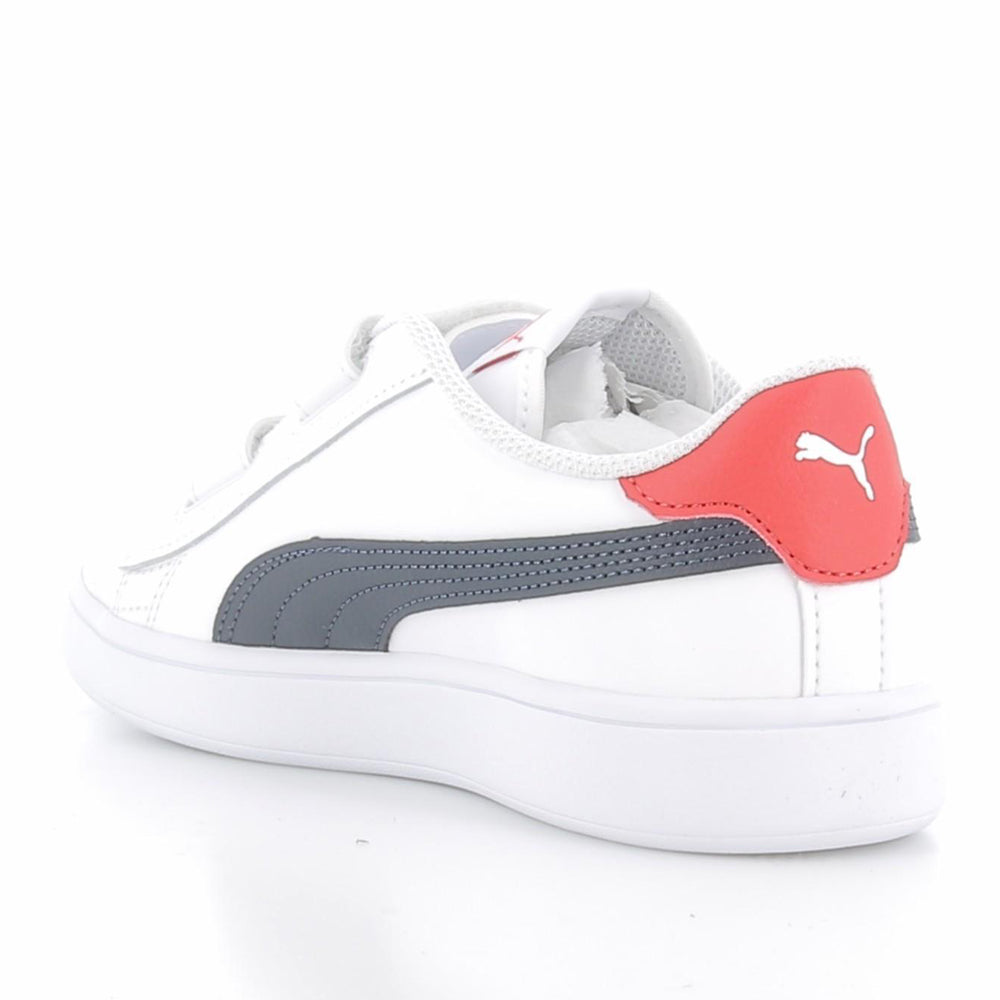 Sneakers Puma Smash V2 L V ps Bambino - Bianco