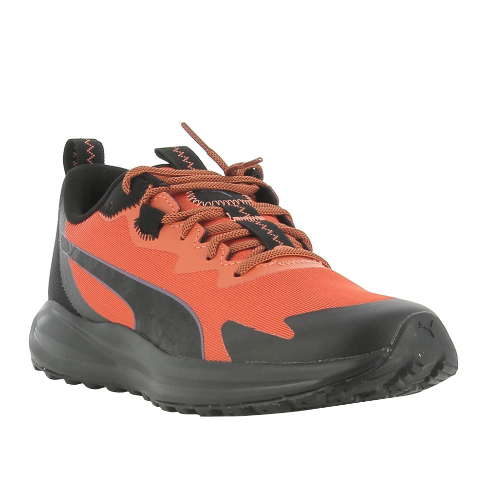 Scarpa Running Puma Twitch Runner Trail Uomo - Arancione