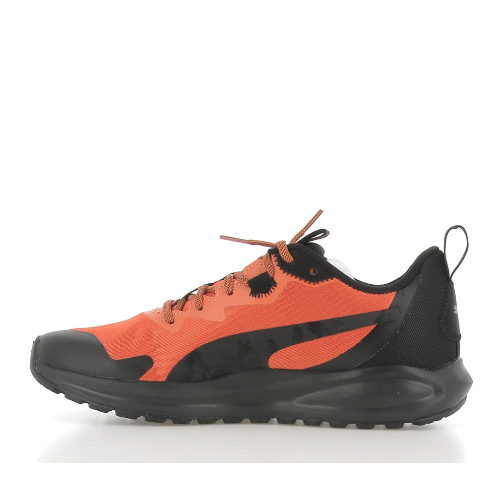 Scarpa Running Puma Twitch Runner Trail Uomo - Arancione