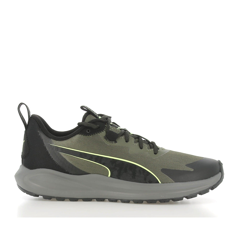 Scarpa Running Puma Twitch Runner Trail Uomo - Verde