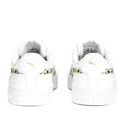 Sneakers Puma Carina 2.0 Animal ps Bambina - Bianco