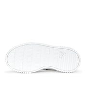 Sneakers Puma Carina 2.0 Animal ps Bambina - Bianco