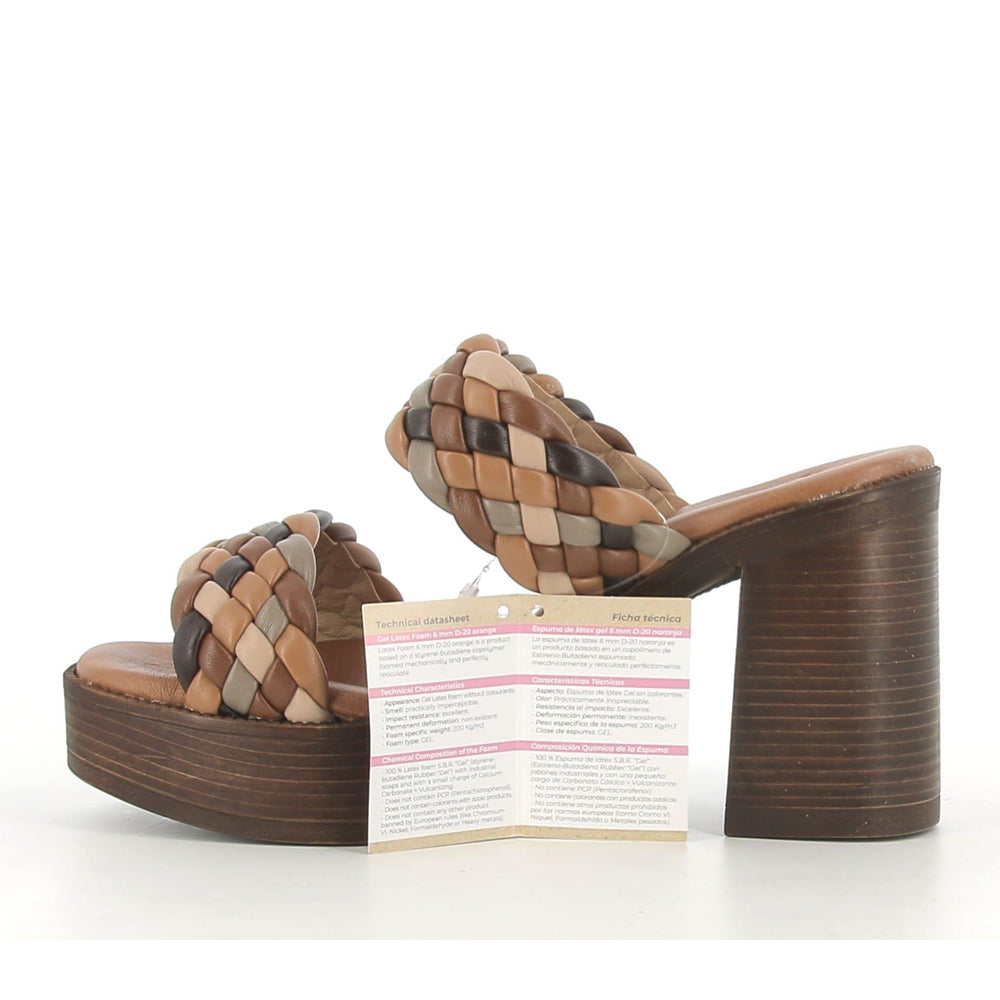 Sandalo Raquel Perez Donna - Marrone