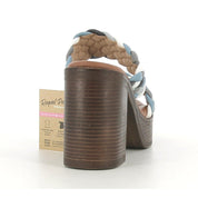 Sandalo Raquel Perez Donna - Blu