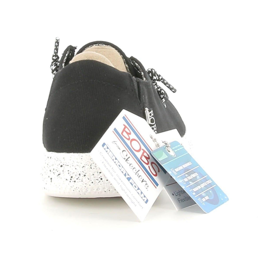 Slipon Skechers Bobs Skip Cute – Tide Pool Donna - Nero