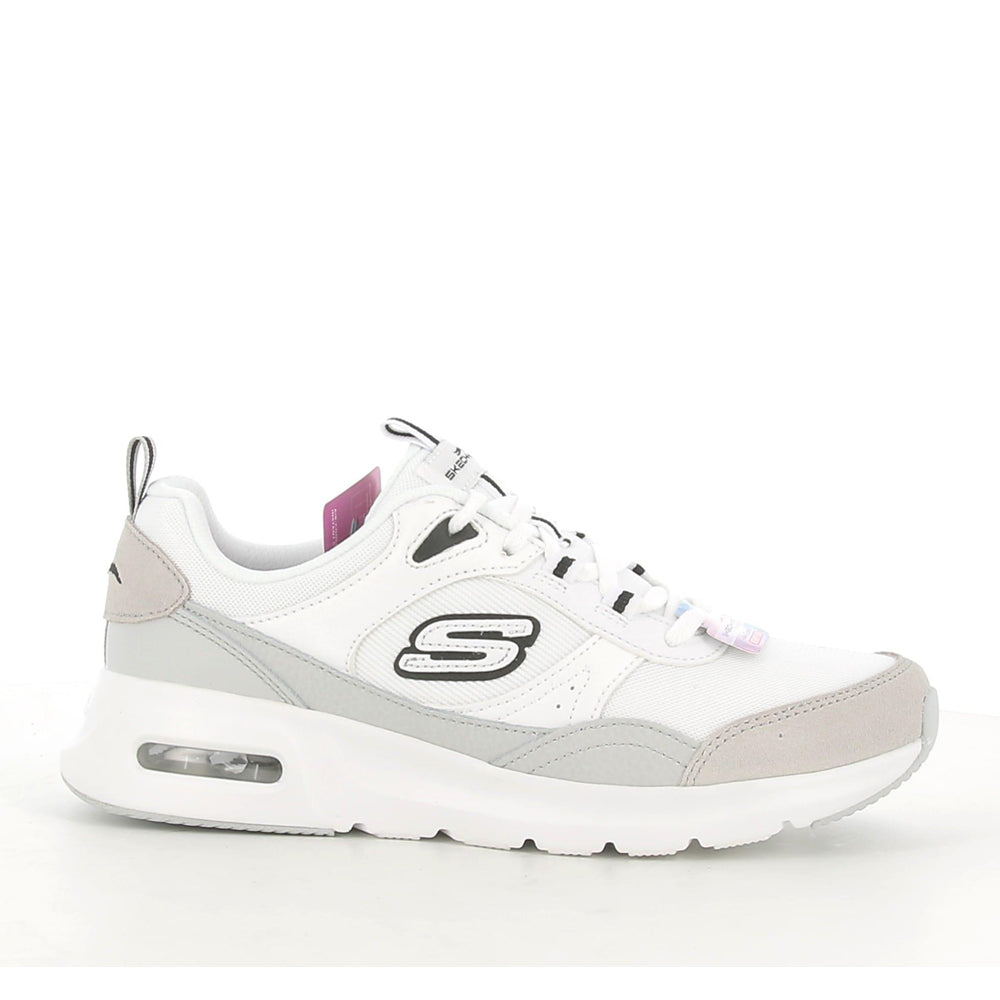 Scarpa Running Skechers SkecH-Air Court – Cool Avenue Donna - Bianco