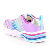 Sneakers Skechers Lovely Colors Bimba - Argento