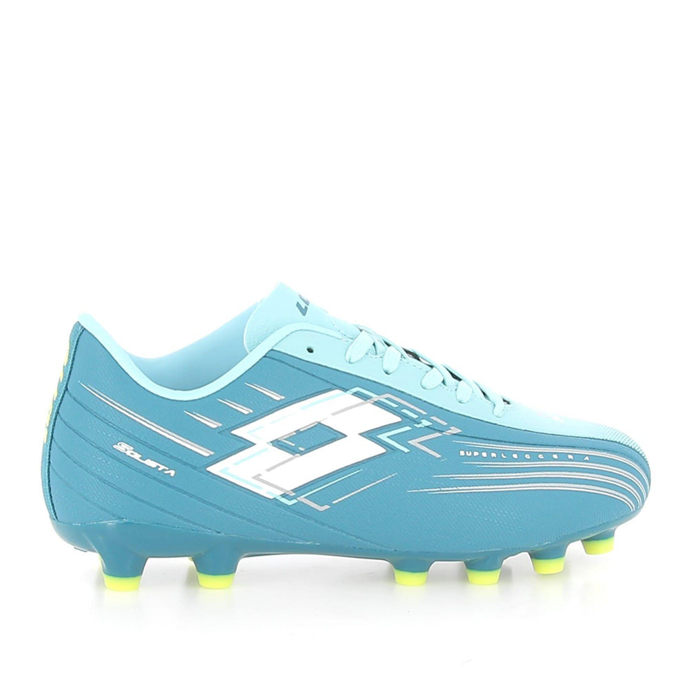 Scarpa Calcio Lotto Solista 700 Vii Fg jr Bambino - Blu