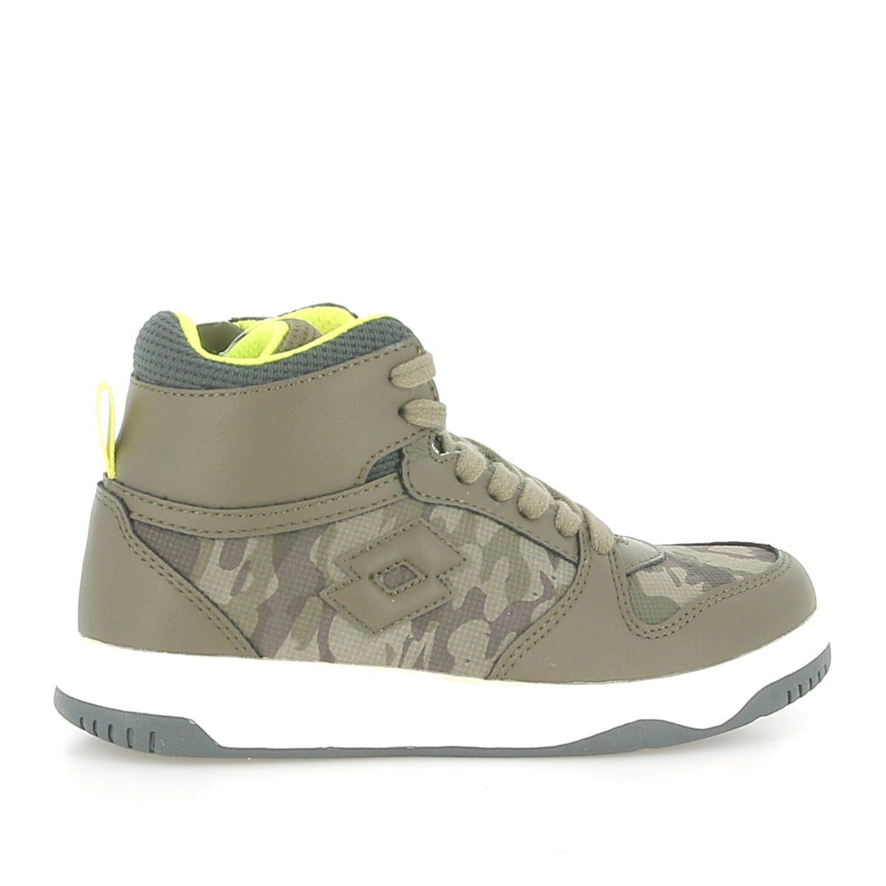 Sneakers Lotto Rocket 1 Amf Ii High Camo cl Bambino - Verde