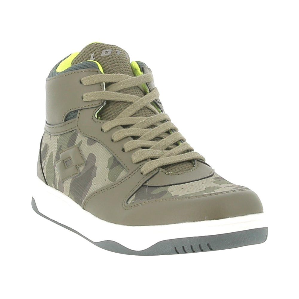 Sneakers Lotto Rocket 1 Camo Ragazzo - Verde