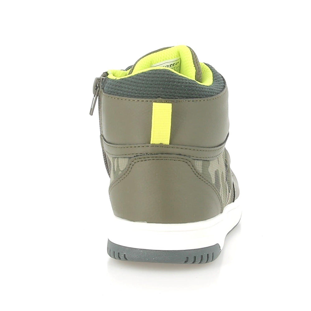 Sneakers Lotto Rocket 1 Camo Ragazzo - Verde