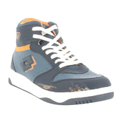 Sneakers Lotto Rocket 1 Amf Ii High Prt jr Bambino - Blu